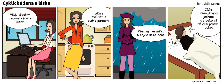 Cyklická žena - Laska